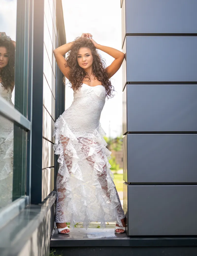 Urban Fashion Photoshoot in Lappeenranta City Centre with Model Elizabeth, photo 4 by Jarno Saarimies